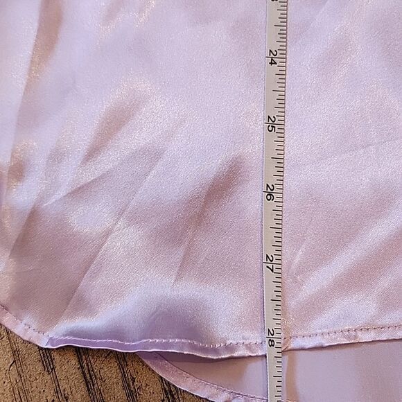 Lilac satin pj set size M/L - Picture 6 of 14